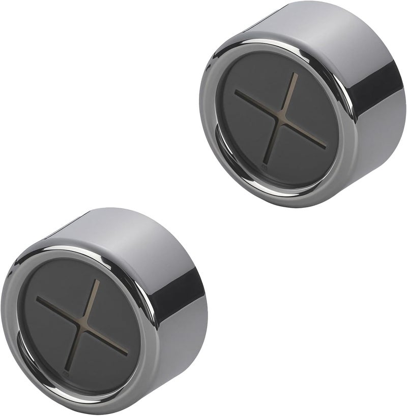 KAEZDD Round Adhesive Push Towel Hooks for Kitchen, Hand and Dish Towels, Grey, 2 Pack - Image 1